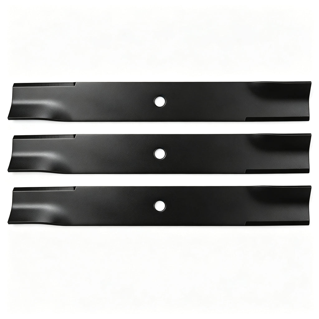 797696 601124 3 PCS Lawn Mower Blade for HUSTLER XR7 SUPER Z, Hustler Z | HUSTLER: 797696, 601124, ROTARY: 12733, SPARTAN: 438-0001-00, 438-0001-00,