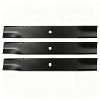 797696 601124 3 PCS Lawn Mower Blade for HUSTLER XR7 SUPER Z, Hustler Z | HUSTLER: 797696, 601124, ROTARY: 12733, SPARTAN: 438-0001-00, 438-0001-00,