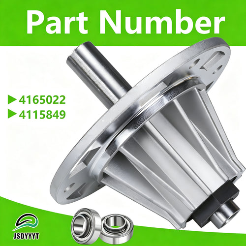 4165022 4115849 Lawn Mower Deck Blade Spindle Assembly Compatible with Bob-Cat ZT200, Woods RZ2052B, RZ1848B, Ryan Bunton and Jacobsen
