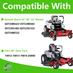 JSDYYYT 109-6394 Lawn Mower Deck Blade Spindle Assembly Compatible with Exmark Quest 42" 48" 52" Mower & Toro 74812 74813 74816 Z4800 48" Zero-Turn, Replaces 116-5712, 116-3497, 109-8744, 109-6394