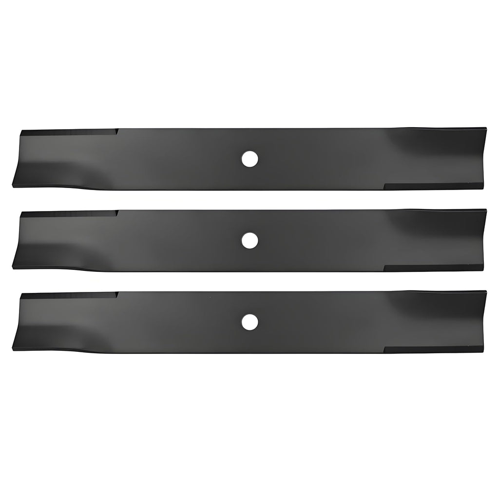 797696 601124 3 PCS Lawn Mower Blade for HUSTLER XR7 SUPER Z, Hustler Z | HUSTLER: 797696, 601124, ROTARY: 12733, SPARTAN: 438-0001-00, 438-0001-00,