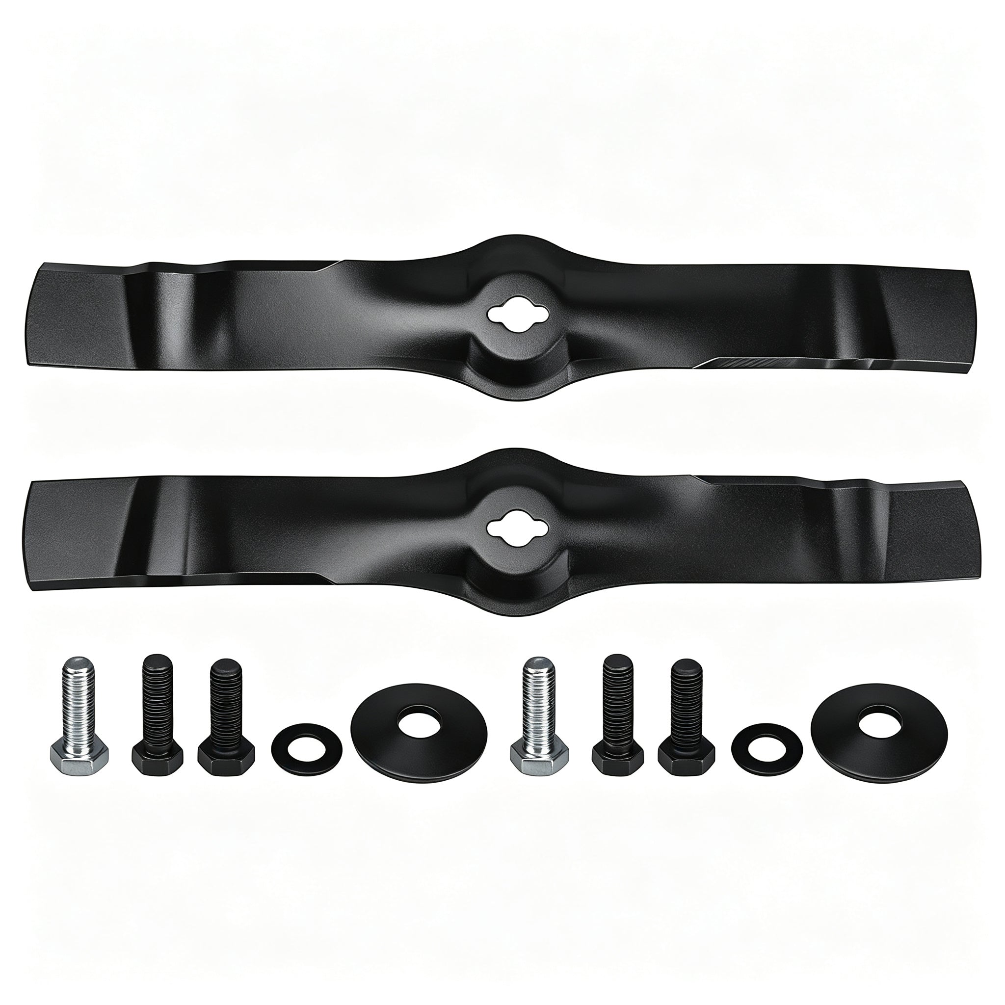 AM130172 2 PCS Lawn Mower Blade Compatible with John Deere Deere 42 Inch Freedom Deck, Replaces AM130172 AM126023 AM128013