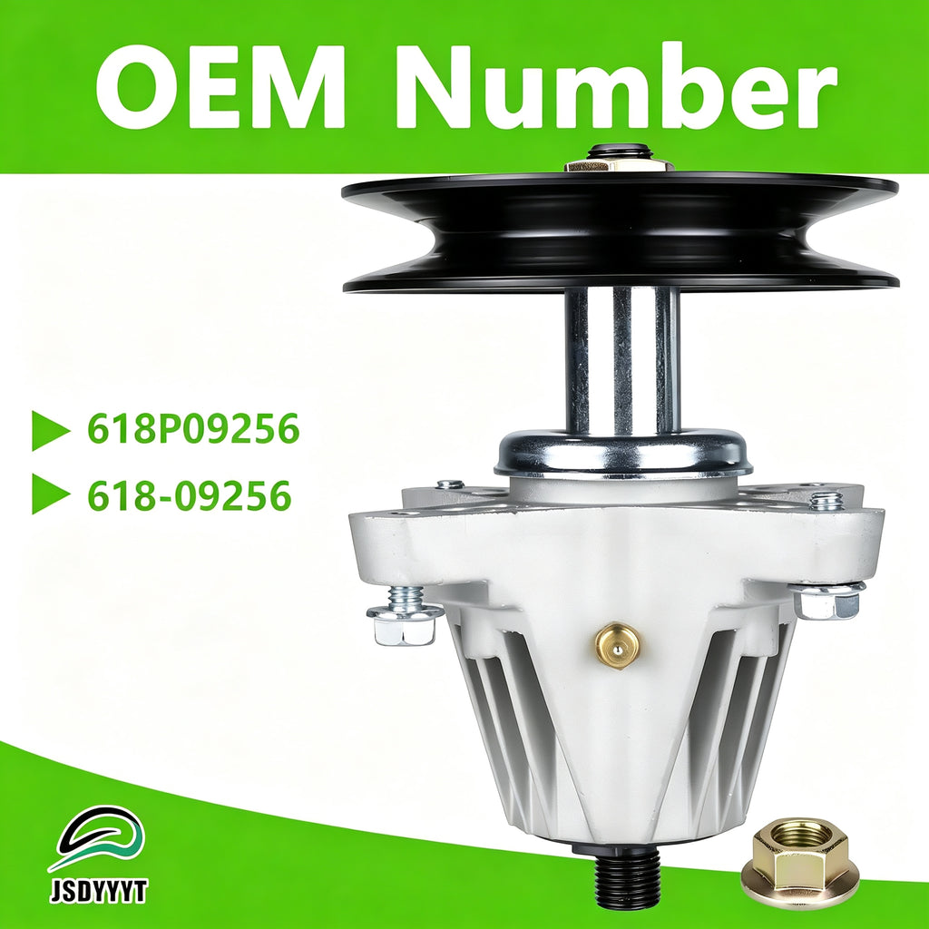 618P09256 618-09256 Lawn Mower Deck Blade Spindle Assembly Compatible with Cub Cadet ZT1-50 ZT2-50 w/50 Decks, Craftsman Z5600 Z5650 w/50 Decks, Troy Bilt Mustang Z50 w/50 Decks