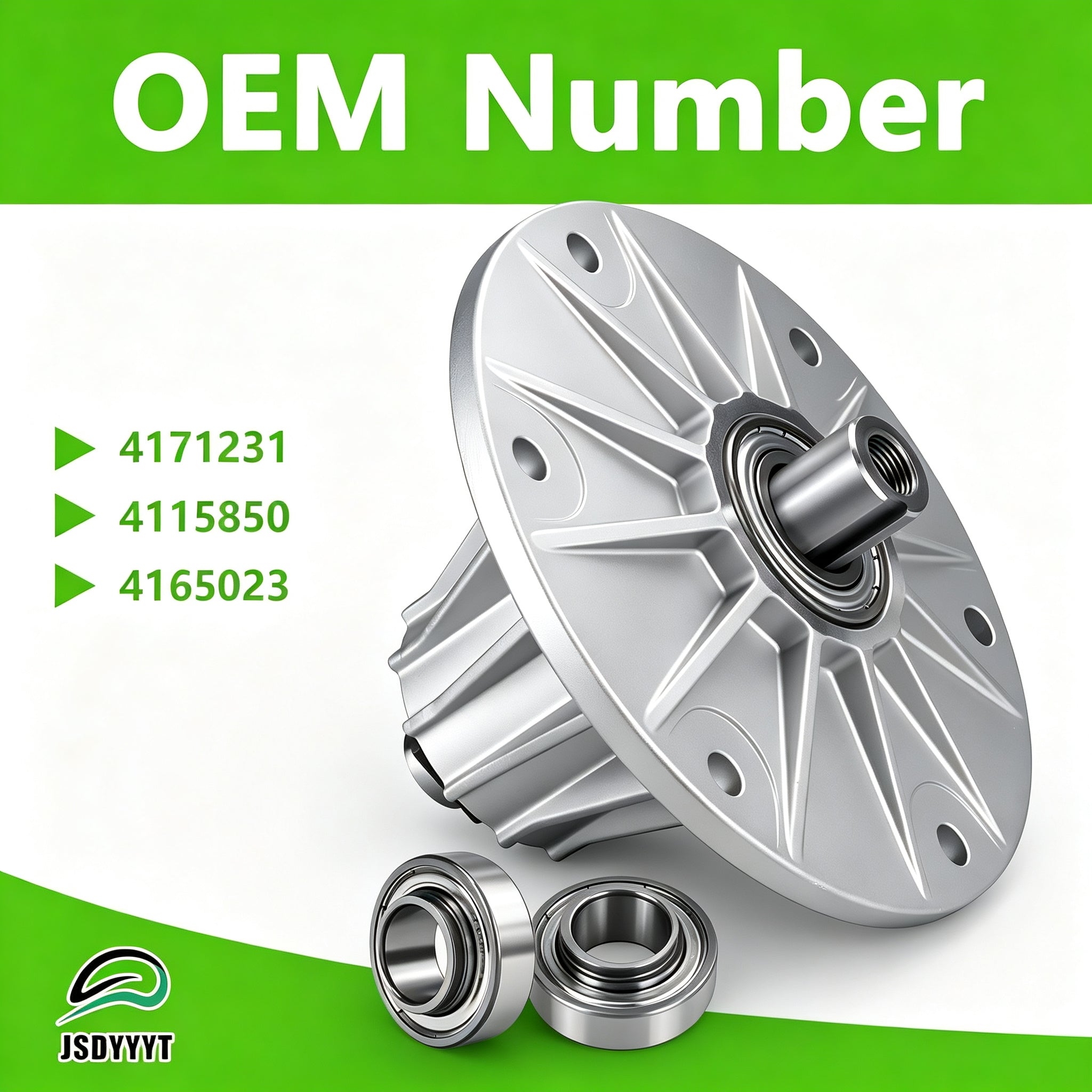 4171231 Lawn Mower Deck Blade Spindle Assembly Compatible with Bobcat ZT3000, Bobcat ZT3500, Replaces 4171231 4115850 4165023