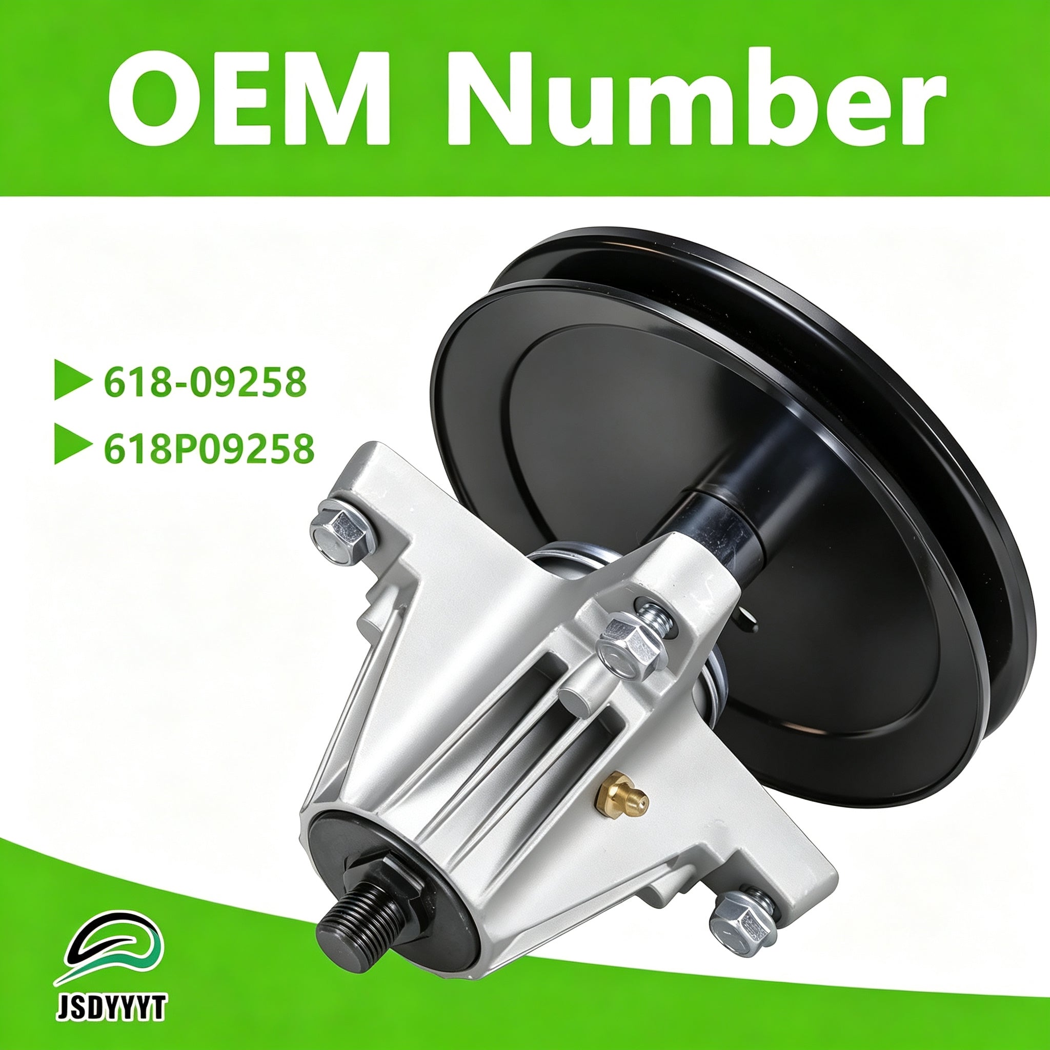 618P09258 618-09258 Lawn Mower Deck Blade Spindle Assembly Compatible with Cub Cadet XT1-LT46 XT2-LX46, Craftsman T1500 T2400, 2022-2023 Troy-Bilt Super Bronco 46I 46 XP w/46 Deck(618P09258)