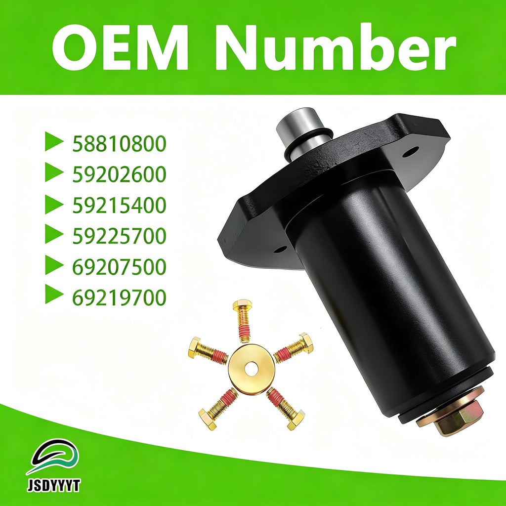 58810800 59215400 Lawn Mower Deck Blade Spindle Assembly Compatible with Gravely Pro Turn, Pro Master, Pro Stance, Replaces 58810800 59215400 59202600 59225700 69219700 4230 285-300 82-042