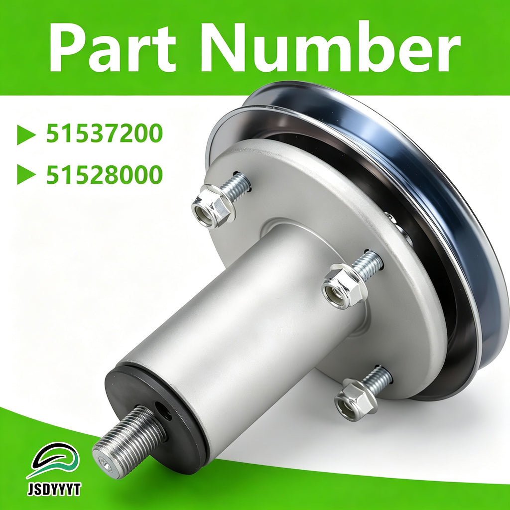 51537200 51528000 Lawn Mower Deck Blade Spindle Assembly Compatible with 52" Ariens Ikon-X, Ikon-XL, Ikon-XD, Ikon-XD Limited Edition, 52" Edge & 52" Gravely ZT XL, ZTX, ZTX Stealth Mower Deck