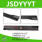 797696 601124 3 PCS Lawn Mower Blade for HUSTLER XR7 SUPER Z, Hustler Z | HUSTLER: 797696, 601124, ROTARY: 12733, SPARTAN: 438-0001-00, 438-0001-00,