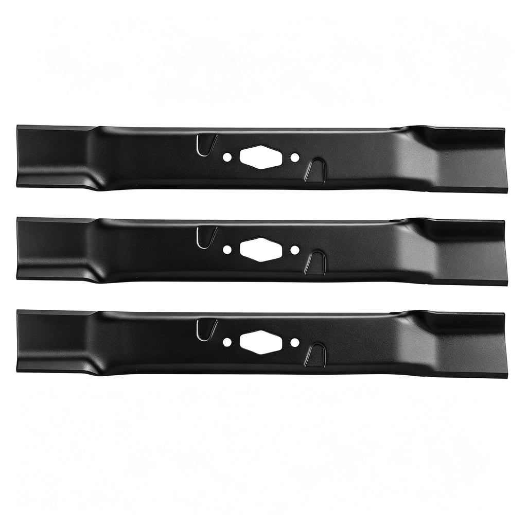 742P05086-L 3 PCS Lawn Mower Blade Compatible with 54" Craftsman T3200 TT440 Z5800, Cub Cadet XT1-GT54 XT1-ST54 ZT1-54 ZT1-54P ZT2-54 ZTS2-54, MTD ZT1-54, Troy-Bilt Super Bronco 54K XP, Z54 XP