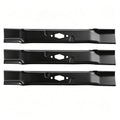 742P05086-L 3 PCS Lawn Mower Blade Compatible with 54" Craftsman T3200 TT440 Z5800, Cub Cadet XT1-GT54 XT1-ST54 ZT1-54 ZT1-54P ZT2-54 ZTS2-54, MTD ZT1-54, Troy-Bilt Super Bronco 54K XP, Z54 XP