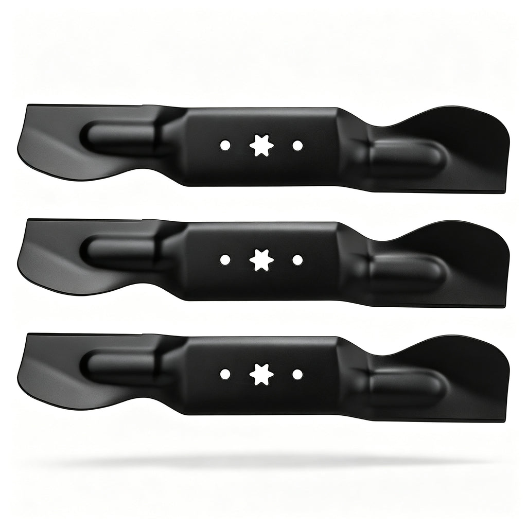 742P05620 3 PCS Lawn Mower Blade Compatible with CUB Cadet Ultima ZT2-60 ZT3-60, Replaces 490-110-C187, 742P05620, 742-05620