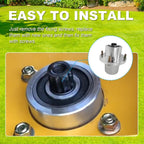 125981 605380 Lawn Mower Deck Blade Spindle Assembly Compatible with Hustler Fastrak SD SDX Raptor SDX 48" 54" 60" Mower, Replaces 125981 605380 783548 607275 783530 783514 605381