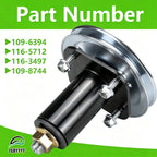 51527900 51537000 Lawn Mower Deck Blade Spindle Assembly Compatible with 42" Ariens IKON X XD XL & 42" Gravely ZT X, Gravely ZT XL