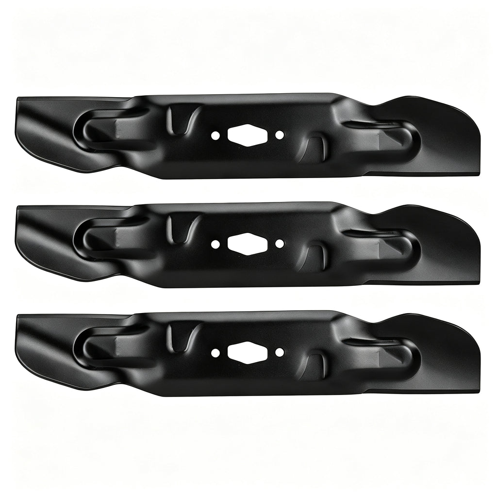 742P05086 3 PCS Lawn Mower Blade Compatible with 54" Craftsman T3200 TT440 Z5800, Cub Cadet XT1-GT54 XT1-ST54 ZT1-54 ZT1-54P ZT2-54 ZTS2-54, MTD ZT1-54, Troy-Bilt Super Bronco 54K XP, Z54 XP