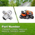 JSDYYYT 1735326YP Heavy-Duty Lawn Mower Deck Blade Spindle Assembly Compatible with Snapper 42" 46" 52" Mower, Replaces 1735326 7600211YP 84003175 7502226YP