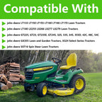 AM130172 2 PCS Lawn Mower Blade Compatible with John Deere Deere 42 Inch Freedom Deck, Replaces AM130172 AM126023 AM128013