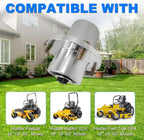 125981 605380 Lawn Mower Deck Blade Spindle Assembly Compatible with Hustler Fastrak SD SDX Raptor SDX 48" 54" 60" Mower, Replaces 125981 605380 783548 607275 783530 783514 605381