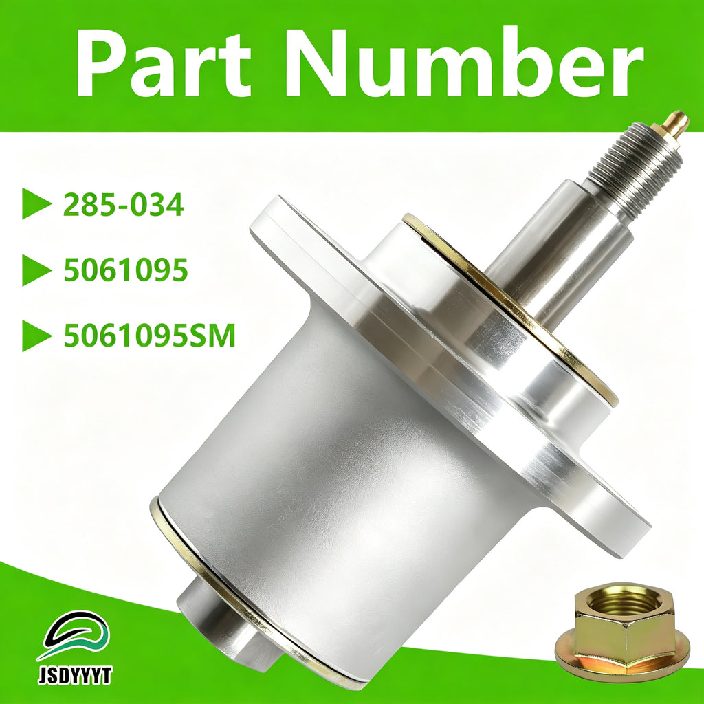 5061095 5061095SM Lawn Mower Deck Blade Spindle Assembly Compatible with Ferris Zero-Turn mowers & Massey Ferguson 5900503 5900529, Replaces 285-034, 5061095, 5061095SM