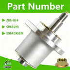 5061095 5061095SM Lawn Mower Deck Blade Spindle Assembly Compatible with Ferris Zero-Turn mowers & Massey Ferguson 5900503 5900529, Replaces 285-034, 5061095, 5061095SM