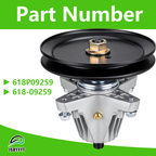 618P09259 618-09259 Lawn Mower Deck Blade Spindle Assembly Compatible with Cub Cadet XT1-LT42 XT1-LT42B XT2-LX42, Craftsman T2200K w/42 Deck(618P09259)