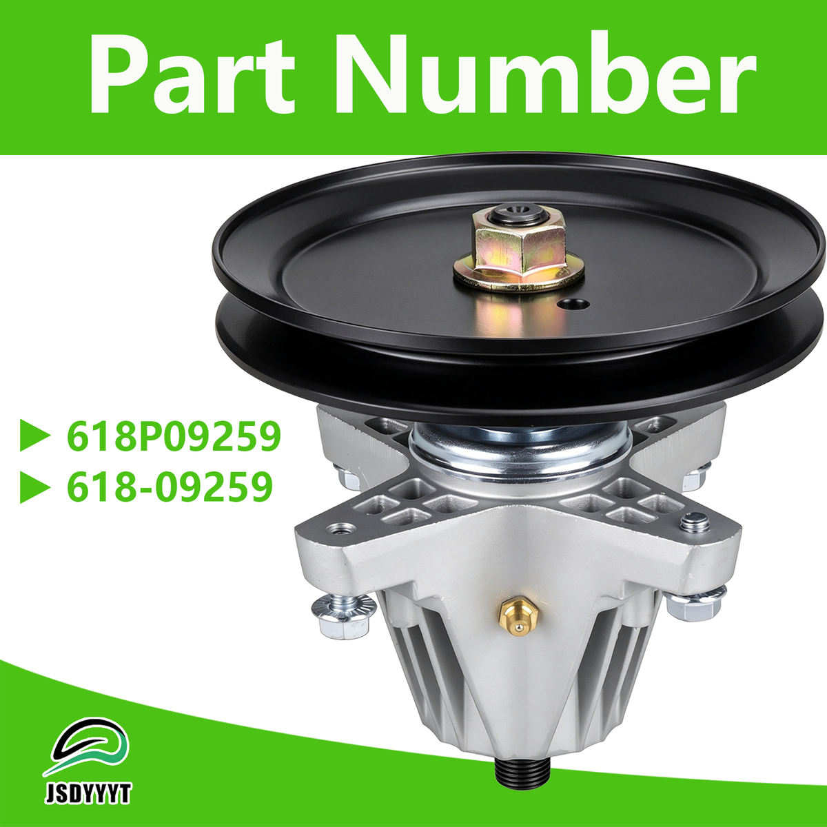 618P09259 618-09259 Lawn Mower Deck Blade Spindle Assembly Compatible with Cub Cadet XT1-LT42 XT1-LT42B XT2-LX42, Craftsman T2200K w/42 Deck(618P09259)