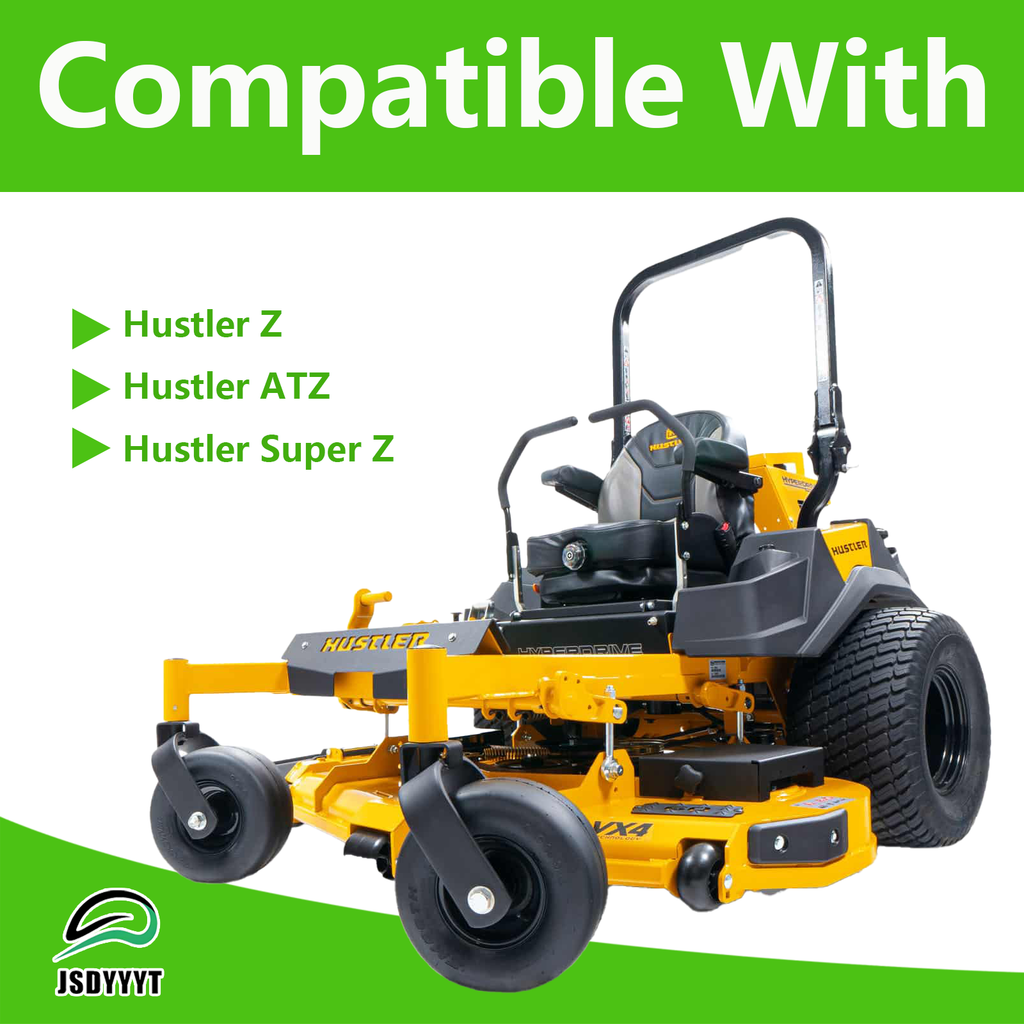 JSDYYYT 796235 796235X Lawn Mower Deck Blade Spindle Assembly Compatible with Hustler Z, Hustler ATZ, Hustler Super Z, Height 7" OD 6"